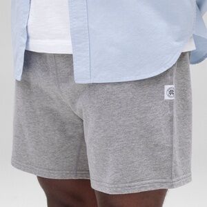 Reigning Champ Terry Standard Sweatshort 6" Grey Sz Large Authentic